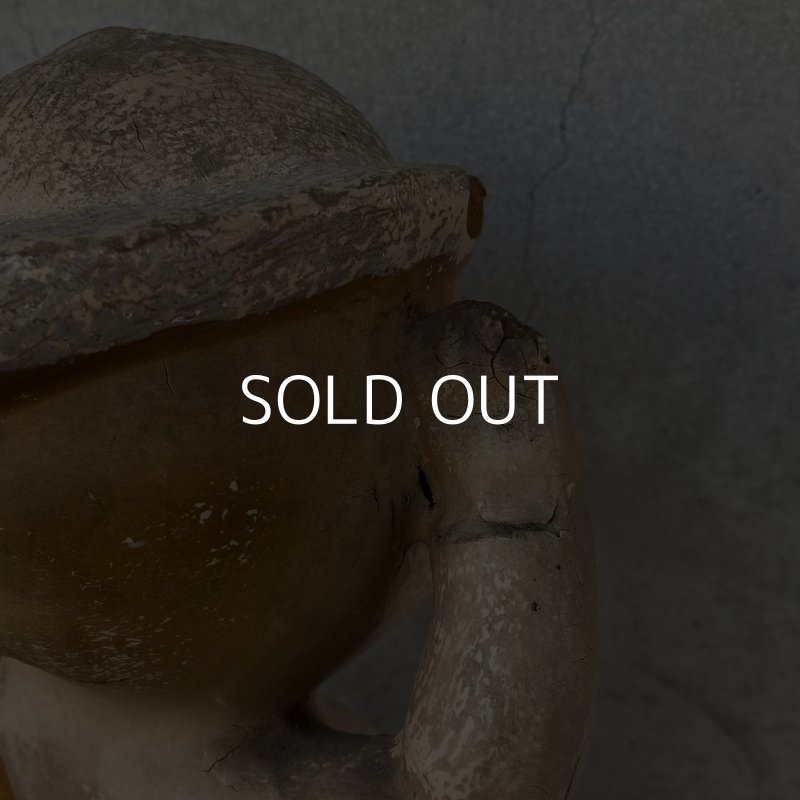 画像9: VINTAGE ANTIQUE U.S.NAVY SAILOR DOLL  KEWPIE ヴィンテージ アンティーク キューピー人形 ネイビー / コレクタブル オブジェ コンポジション セーラー人形 軍人 水平 船員 ディスプレイ  置物 雑貨 アメリカ