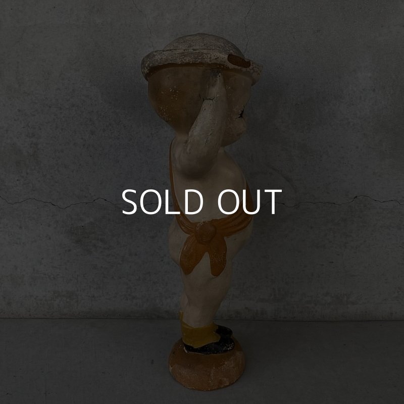 画像3: VINTAGE ANTIQUE U.S.NAVY SAILOR DOLL  KEWPIE ヴィンテージ アンティーク キューピー人形 ネイビー / コレクタブル オブジェ コンポジション セーラー人形 軍人 水平 船員 ディスプレイ  置物 雑貨 アメリカ