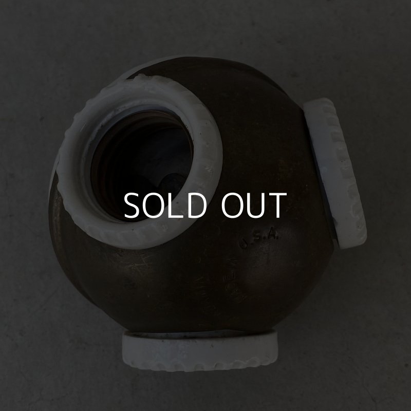 画像3: VINTAGE ANTIQUE BENJAMIN SOCKET ヴィンテージ アンティーク ベンジャミンソケット / ランプ ライト 3灯 コレクタブル 照明 アメリカ USA 