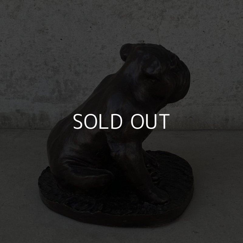 画像3: VINTAGE ANTIQUE BULLDOG OBJECT ヴィンテージ アンティーク ブルドッグ オブジェ / コレクタブル ディスプレイ インテリア 犬 置物 雑貨 イングランド ENGLAND