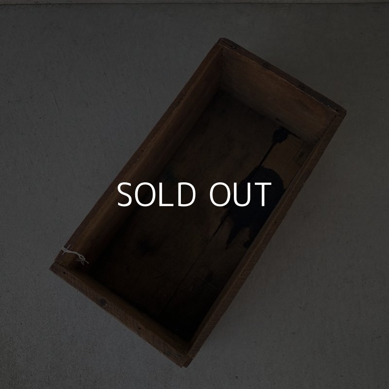 画像6: VINTAGE ANTIQUE WOOD CRATE WOODEN BOX SANFORD MFG CO ヴィンテージ アンティーク ウッドボックス 木箱 / インダストリアル コレクタブル 収納 ケース 店舗什器 アメリカ USA 