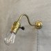 画像1: VINTAGE ANTIQUE LAMP LIGHT WALL LAMP ヴィンテージ アンティーク ライト ウォールランプ 壁付け照明 ブラケットランプ / ランプ 真鍮 店舗什器 アメリカ USA  (6) (1)