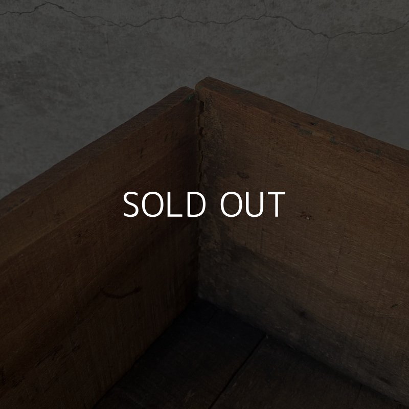 画像9: VINTAGE ANTIQUE WOOD CRATE WOODEN BOX SANFORD MFG CO ヴィンテージ アンティーク ウッドボックス 木箱 / インダストリアル コレクタブル 収納 ケース 店舗什器 アメリカ USA 
