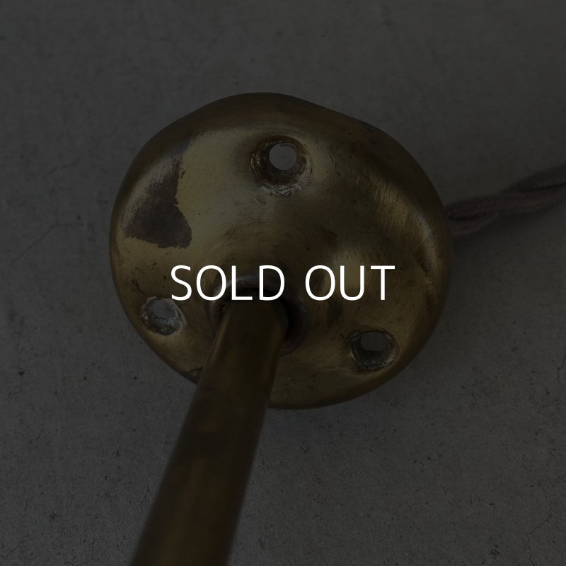 画像5: VINTAGE ANTIQUE LAMP LIGHT WALL LAMP ヴィンテージ アンティーク ライト ウォールランプ 壁付け照明 ブラケットランプ / ランプ 真鍮 店舗什器 アメリカ USA  (6)