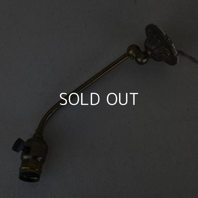 画像3: VINTAGE ANTIQUE LAMP LIGHT WALL LAMP ヴィンテージ アンティーク ライト ウォールランプ 壁付け照明 ブラケットランプ / ランプ 真鍮 店舗什器 アメリカ USA (4)