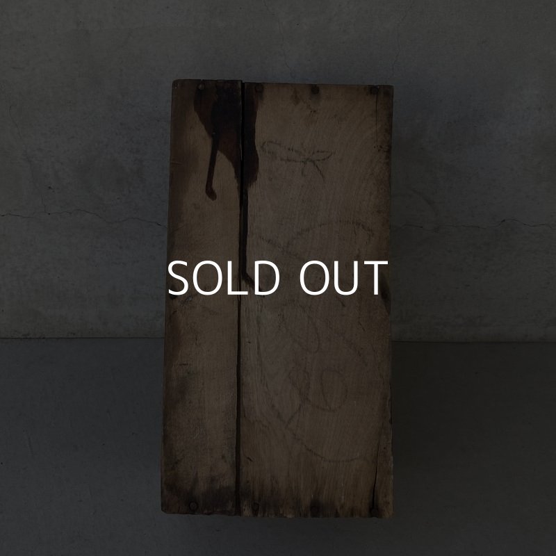 画像7: VINTAGE ANTIQUE WOOD CRATE WOODEN BOX SANFORD MFG CO ヴィンテージ アンティーク ウッドボックス 木箱 / インダストリアル コレクタブル 収納 ケース 店舗什器 アメリカ USA 