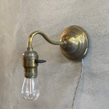 VINTAGE ANTIQUE LAMP LIGHT WALL LAMP ヴィンテージ アンティーク ライト ウォールランプ 壁付け照明 ブラケットランプ / ランプ 真鍮 店舗什器 アメリカ USA (7)