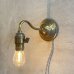 画像10: VINTAGE ANTIQUE LAMP LIGHT WALL LAMP ヴィンテージ アンティーク ライト ウォールランプ 壁付け照明 ブラケットランプ / ランプ 真鍮 店舗什器 アメリカ USA (7)