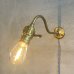 画像9: VINTAGE ANTIQUE LAMP LIGHT WALL LAMP ヴィンテージ アンティーク ライト ウォールランプ 壁付け照明 ブラケットランプ / ランプ 真鍮 店舗什器 アメリカ USA  (6)