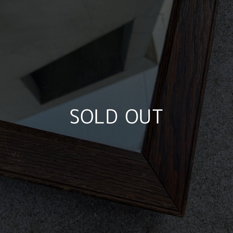 画像5: VINTAGE ANTIQUE MIRROR ヴィンテージ アンティーク 壁掛けミラー ウォールミラー 鏡 / インテリア ディスプレイ ウッド 木製フレーム 雑貨 店舗什器 アメリカ USA