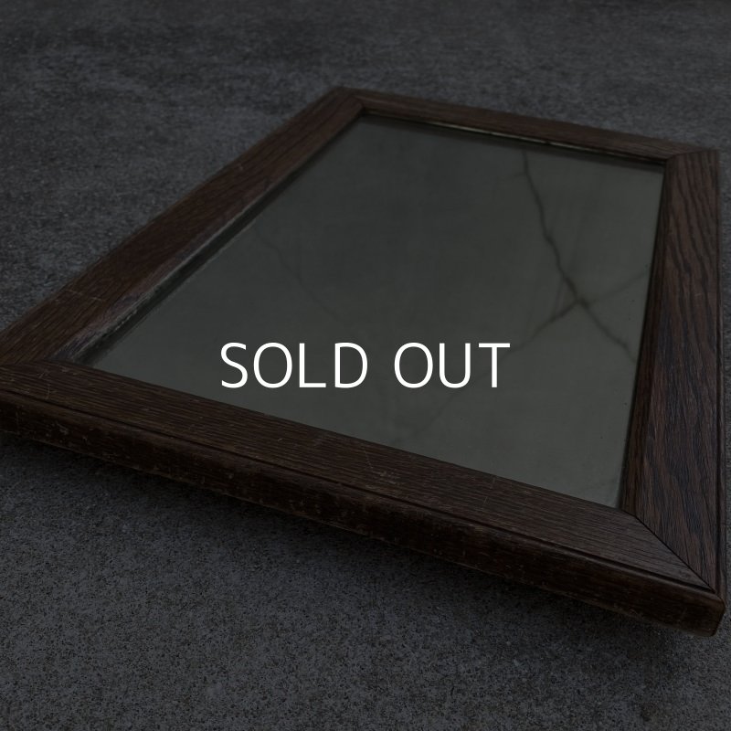 画像4: VINTAGE ANTIQUE MIRROR ヴィンテージ アンティーク 壁掛けミラー ウォールミラー 鏡 / インテリア ディスプレイ ウッド 木製フレーム 雑貨 店舗什器 アメリカ USA