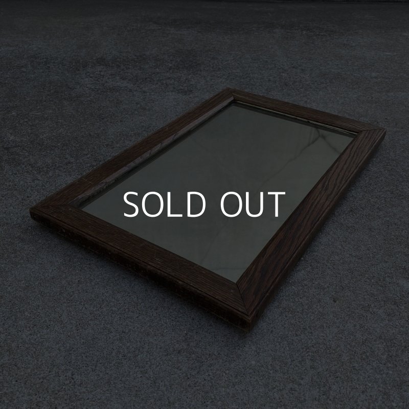 画像3: VINTAGE ANTIQUE MIRROR ヴィンテージ アンティーク 壁掛けミラー ウォールミラー 鏡 / インテリア ディスプレイ ウッド 木製フレーム 雑貨 店舗什器 アメリカ USA