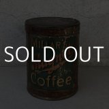 VINTAGE ANTIQUE MILLAR'S MAGNET COFFEE TIN CAN ヴィンテージ アンティーク コーヒー 缶 / コレクタブル 珈琲 企業物 小物入れ 雑貨 アメリカ USA