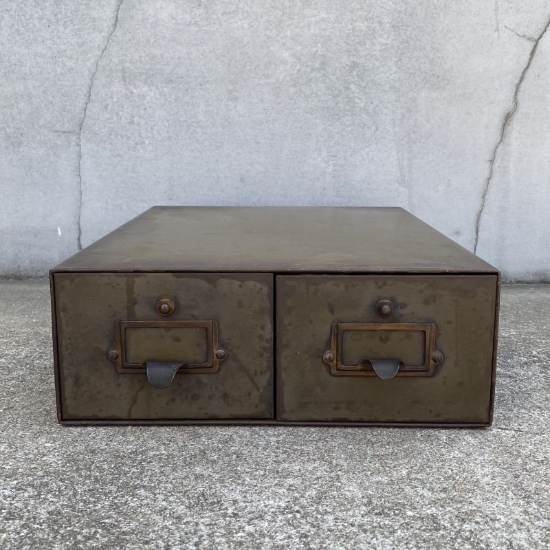 画像2: VINTAGE ANTIQUE FILE CABINET ヴィンテージ アンティーク ファイルキャビネット / インダストリアル インテリア 収納 棚 鉄 家具 店舗什器 アメリカ USA