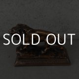 VINTAGE ANTIQUE METRO GOLDWYN MAYER LION OBJECT ヴィンテージ アンティーク ライオン オブジェ / コレクタブル ディスプレイ インテリア 置物 動物 雑貨 アメリカ