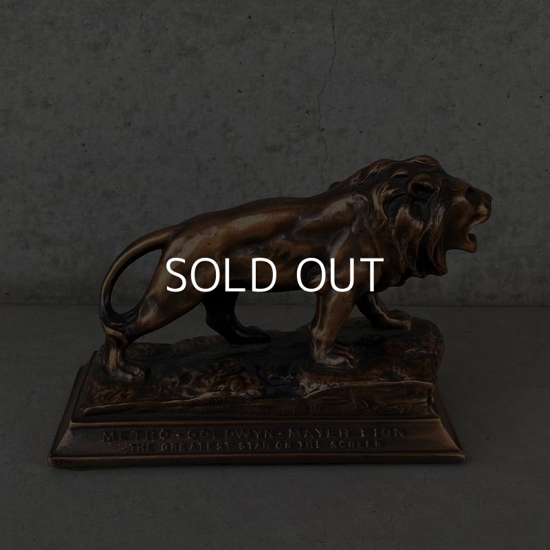 画像4: VINTAGE ANTIQUE METRO GOLDWYN MAYER LION OBJECT ヴィンテージ アンティーク ライオン オブジェ / コレクタブル ディスプレイ インテリア 置物 動物 雑貨 アメリカ