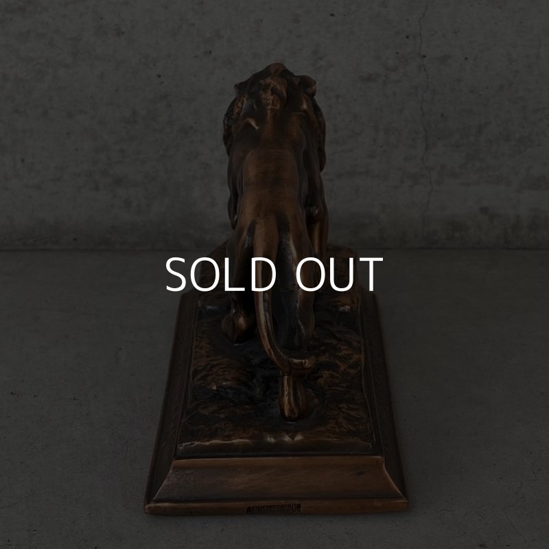 画像3: VINTAGE ANTIQUE METRO GOLDWYN MAYER LION OBJECT ヴィンテージ アンティーク ライオン オブジェ / コレクタブル ディスプレイ インテリア 置物 動物 雑貨 アメリカ