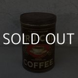 VINTAGE ANTIQUE TRU CUP COFFEE TIN CAN ヴィンテージ アンティーク コーヒー 缶 / コレクタブル 珈琲 企業物 小物入れ 雑貨 アメリカ USA