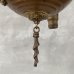 画像6: VINTAGE ANTIQUE ヴィンテージ アンティーク シャンデリア 吊り下げライト / 3灯 ライト ペンダントライト ブラス 真鍮 天井照明 店舗什器 アメリカ USA  