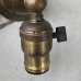 画像6: VINTAGE ANTIQUE LAMP LIGHT WALL LAMP ヴィンテージ アンティーク ライト ウォールランプ 壁付け照明 ブラケットランプ / ランプ 真鍮 店舗什器 アメリカ USA (9)