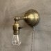 画像1: VINTAGE ANTIQUE LAMP LIGHT WALL LAMP ヴィンテージ アンティーク ライト ウォールランプ 壁付け照明 ブラケットランプ / ランプ 真鍮 店舗什器 アメリカ USA 11 (1)