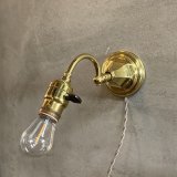 VINTAGE ANTIQUE LAMP LIGHT WALL LAMP ヴィンテージ アンティーク ライト ウォールランプ 壁付け照明 ブラケットランプ / ランプ 真鍮 店舗什器 アメリカ USA (8)