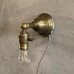 画像1: VINTAGE ANTIQUE LAMP LIGHT WALL LAMP ヴィンテージ アンティーク ライト ウォールランプ 壁付け照明 ブラケットランプ / ランプ 真鍮 店舗什器 アメリカ USA (9) (1)