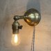 画像9: VINTAGE ANTIQUE LAMP LIGHT WALL LAMP ヴィンテージ アンティーク ライト ウォールランプ 壁付け照明 ブラケットランプ / ランプ 真鍮 店舗什器 アメリカ USA 11