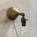 画像2: VINTAGE ANTIQUE LAMP LIGHT WALL LAMP ヴィンテージ アンティーク ライト ウォールランプ 壁付け照明 ブラケットランプ / ランプ 真鍮 店舗什器 アメリカ USA (10) (2)