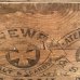 画像9: VINTAGE ANTIQUE WOOD CRATE WOODEN BOX DREWRY&SONS ヴィンテージ アンティーク ウッドボックス 木箱 / インダストリアル コレクタブル ビール 収納 ケース ガレージ ガーデニング 店舗什器 アメリカ USA 