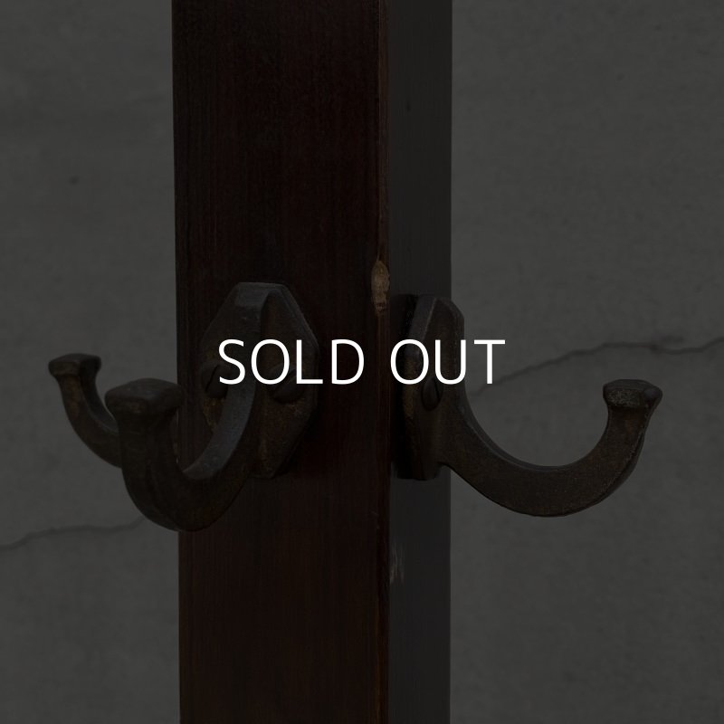 画像5: VINTAGE ANTIQUE COAT RACK ヴィンテージ アンティーク コートラック ハンガーラック / ウッド 木製 家具 店舗 什器 アメリカ