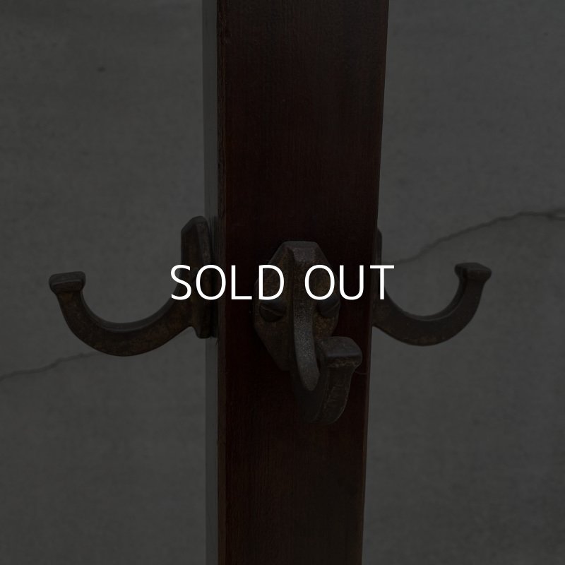 画像4: VINTAGE ANTIQUE COAT RACK ヴィンテージ アンティーク コートラック ハンガーラック / ウッド 木製 家具 店舗 什器 アメリカ