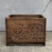 画像2: VINTAGE ANTIQUE WOOD CRATE WOODEN BOX DREWRY&SONS ヴィンテージ アンティーク ウッドボックス 木箱 / インダストリアル コレクタブル ビール 収納 ケース ガレージ ガーデニング 店舗什器 アメリカ USA  (2)