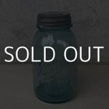VINTAGE ANTIQUE BALL MASON JAR ヴィンテージ アンティーク ボール メイソンジャー ガラス瓶 アメリカ / ディスプレイ ボトル 小物入れ 店舗什器 (1)