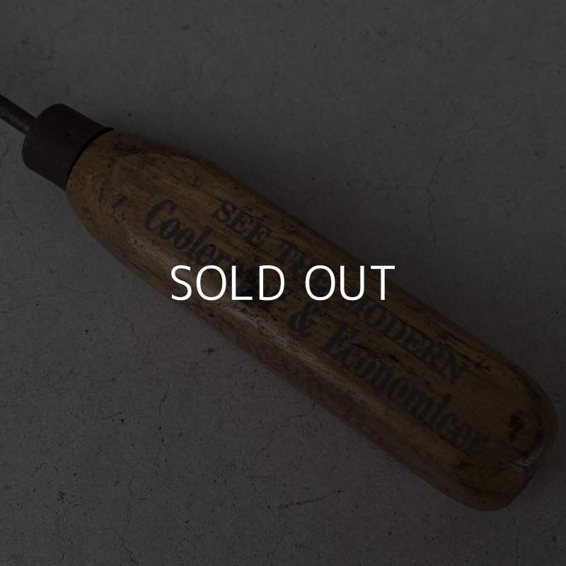 画像3: VINTAGE ANTIQUE ICEPICK ヴィンテージ アンティーク アイスピック 氷割り / オブジェ ディスプレイ インテリア ウッド 木製 バー BAR アメリカ (3)