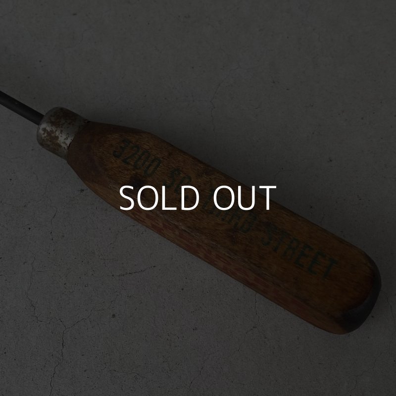 画像4: VINTAGE ANTIQUE ICEPICK ヴィンテージ アンティーク アイスピック 氷割り / オブジェ ディスプレイ インテリア ウッド 木製 バー BAR アメリカ (1)