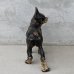 画像4: VINTAGE ANTIQUE BOSTON TERRIER DOOR STOPPER ヴィンテージ アンティーク ボストンテリア ドアストッパー / コレクタブル オブジェ キャストアイアン 鋳物 置物 犬 店舗什器 アメリカ  (1)