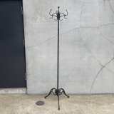 VINTAGE ANTIQUE COAT RACK JAPANNED JAPANNEDFINISH ヴィンテージ アンティーク コートラック ジャパンカラー ハンガーラック / ジャパンド ジャパンフィニッシュ 家具 店舗 什器 アメリカ