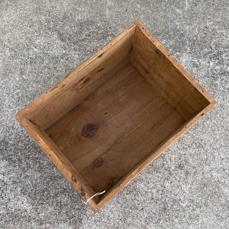 画像5: VINTAGE ANTIQUE WOOD CRATE WOODEN BOX HELONIN ヴィンテージ アンティーク ウッドボックス 木箱 / インダストリアル コレクタブル 収納 ケース ガレージ ガーデニング 店舗什器 アメリカ USA
