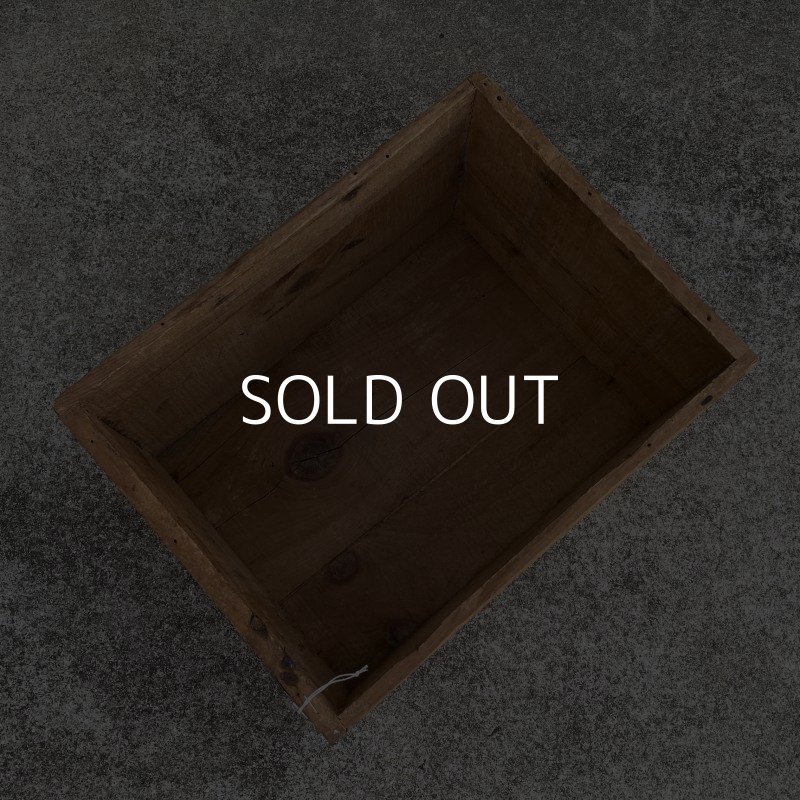 画像5: VINTAGE ANTIQUE WOOD CRATE WOODEN BOX HELONIN ヴィンテージ アンティーク ウッドボックス 木箱 / インダストリアル コレクタブル 収納 ケース ガレージ ガーデニング 店舗什器 アメリカ USA 