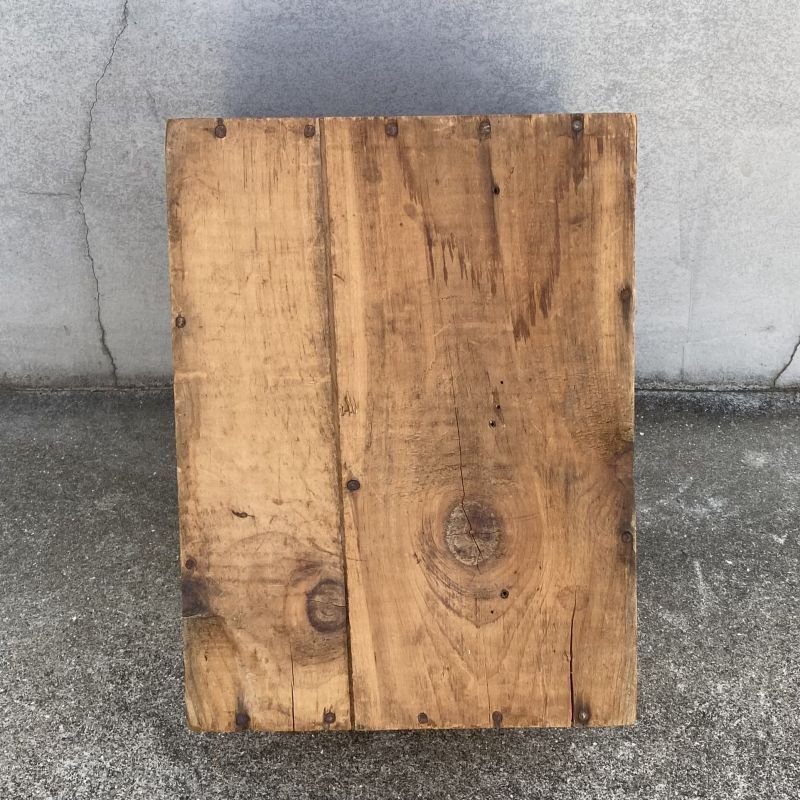画像6: VINTAGE ANTIQUE WOOD CRATE WOODEN BOX HELONIN ヴィンテージ アンティーク ウッドボックス 木箱 / インダストリアル コレクタブル 収納 ケース ガレージ ガーデニング 店舗什器 アメリカ USA