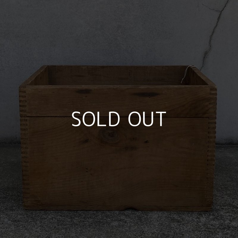 画像3: VINTAGE ANTIQUE WOOD CRATE WOODEN BOX HELONIN ヴィンテージ アンティーク ウッドボックス 木箱 / インダストリアル コレクタブル 収納 ケース ガレージ ガーデニング 店舗什器 アメリカ USA 