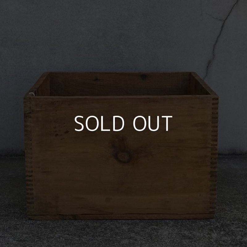 画像4: VINTAGE ANTIQUE WOOD CRATE WOODEN BOX HELONIN ヴィンテージ アンティーク ウッドボックス 木箱 / インダストリアル コレクタブル 収納 ケース ガレージ ガーデニング 店舗什器 アメリカ USA 