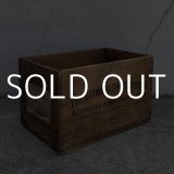 VINTAGE ANTIQUE WOOD CRATE WOODEN BOX ヴィンテージ アンティーク ウッドボックス 木箱 / コレクタブル 収納 ケース ガレージ ガーデニング 百科事典 店舗什器 アメリカ USA 