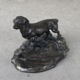 VINTAGE ANTIQUE DOG OBJECT ヴィンテージ アンティーク 犬 オブジェ / コレクタブル ディスプレイ インテリア C&K CO. 置物 動物 雑貨 アメリカ