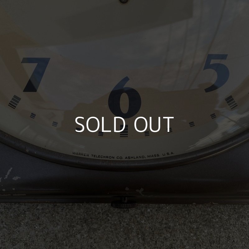 画像8: VINTAGE ANTIQUE WALL CLOCK TELECHRON ヴィンテージ アンティーク ウォールクロック 壁掛け時計 テレクロン / インダストリアル スクールクロック 八角形 鉄 店舗什器 アメリカ USA