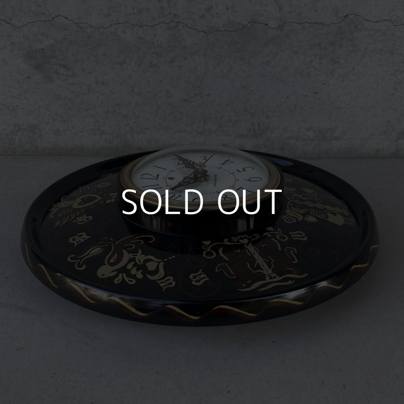 画像6: VINTAGE ANTIQUE WALL CLOCK GENERAL ELECTRIC GE ヴィンテージ アンティーク ウォールクロック 壁掛け時計 / ミッドセンチュリー フォークアート 黒色 ブラック 店舗什器 アメリカ USA