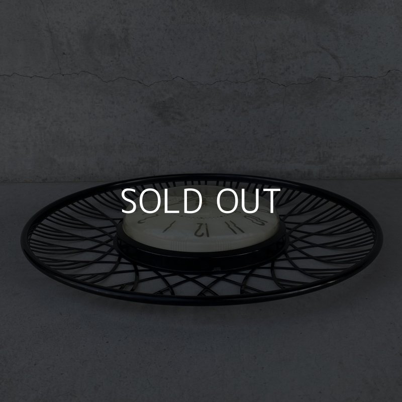 画像4: VINTAGE ANTIQUE WALL CLOCK SUNBEAM ヴィンテージ アンティーク ウォールクロック 壁掛け時計 サンビーム / ミッドセンチュリー アメリカ 店舗什器 USA