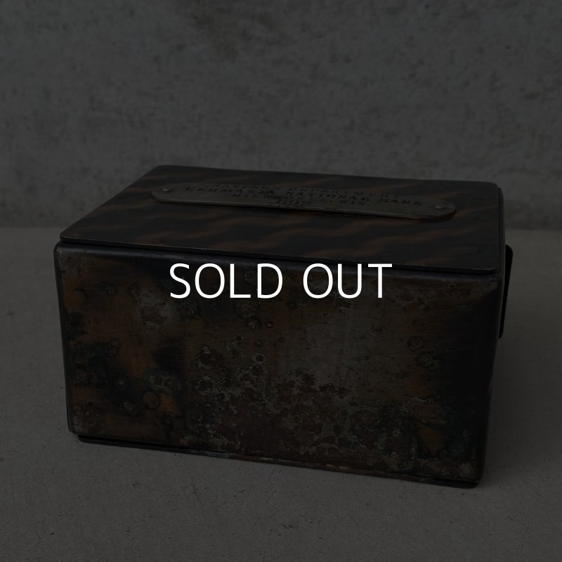 画像7: VINTAGE ANTIQUE COINBANK JAPANNED ヴィンテージ アンティーク コインバンク ジャパンド ジャパンカラー / コレクタブル 貯金箱 銀行 ノベルティー アメリカ USA