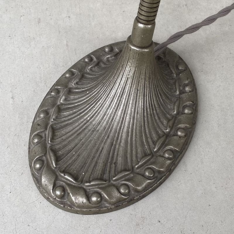 画像7: VINTAGE ANTIQUE DESKLAMP ALADDIN ヴィンテージ アンティーク デスクライト スタンドライト テーブルランプ 卓上ライト 照明 / グースネック ガラスシェード インテリア 店舗什器 アメリカ USA